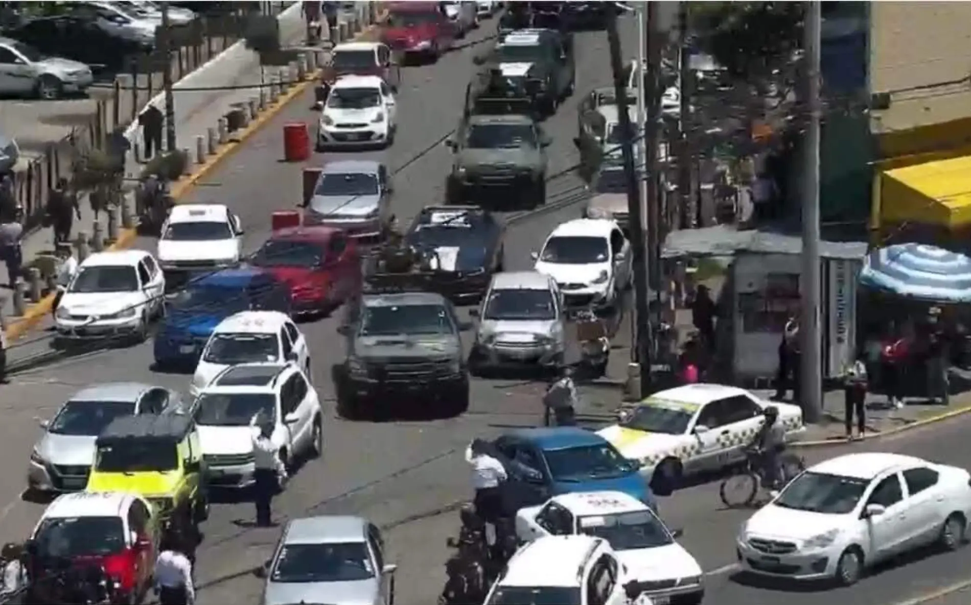 operativos en la terminal de Toluca